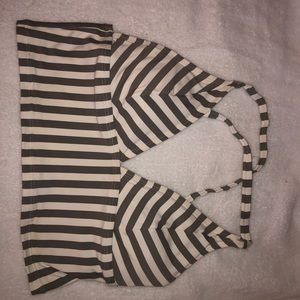 Red Carter Bikini Top